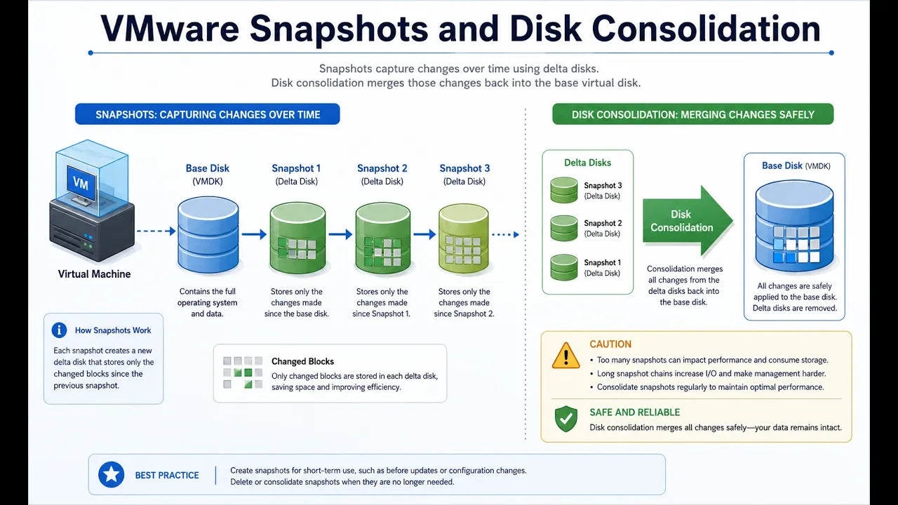 VMware Snapshots And Disk Consolidation