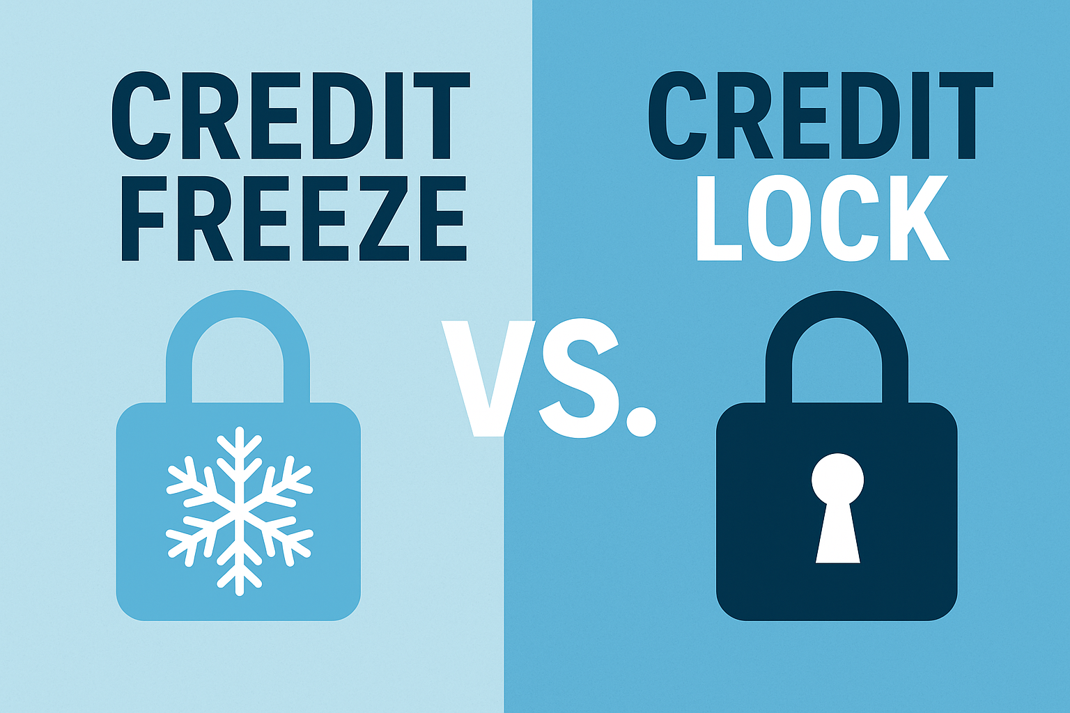 Freeze vs Lock Your Credit