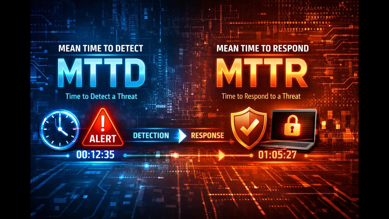 Key Cybersecurity Metrics - MTTD and MTTR