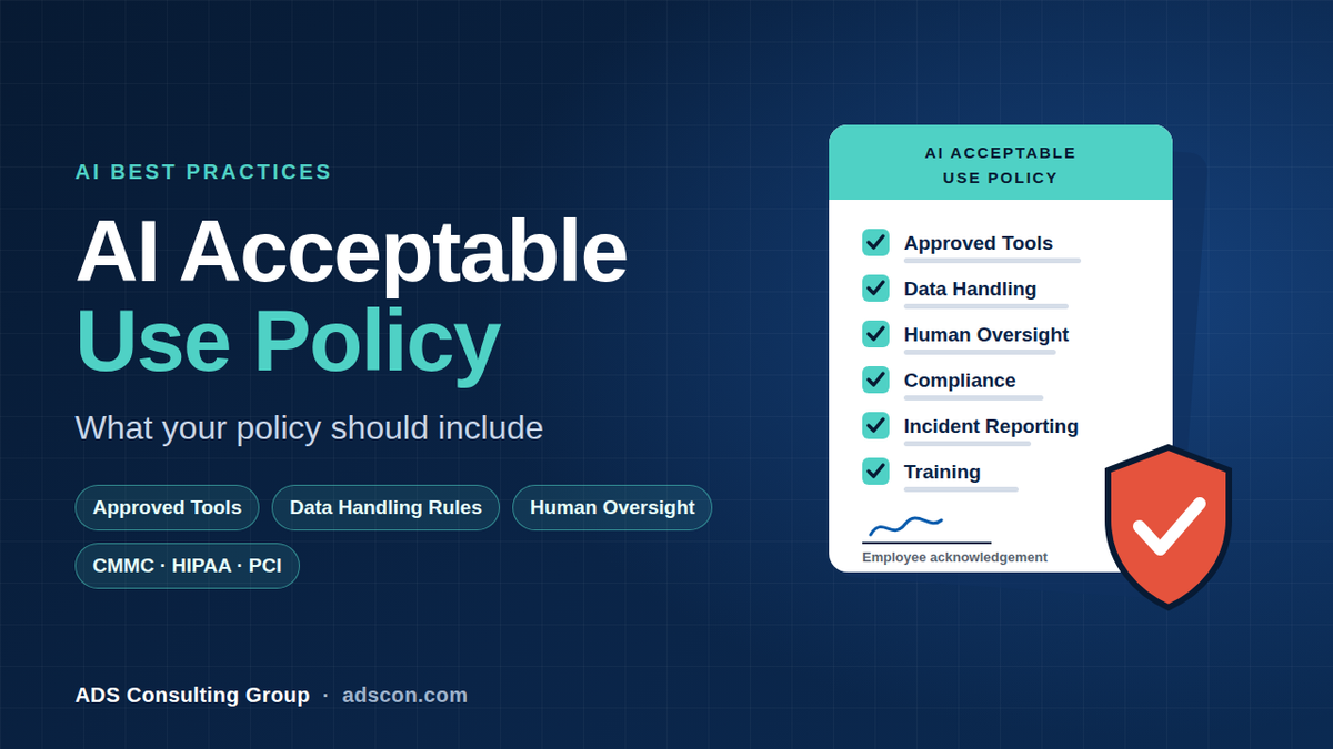 AI Best Practices: What to Include in an AI Acceptable Use Policy