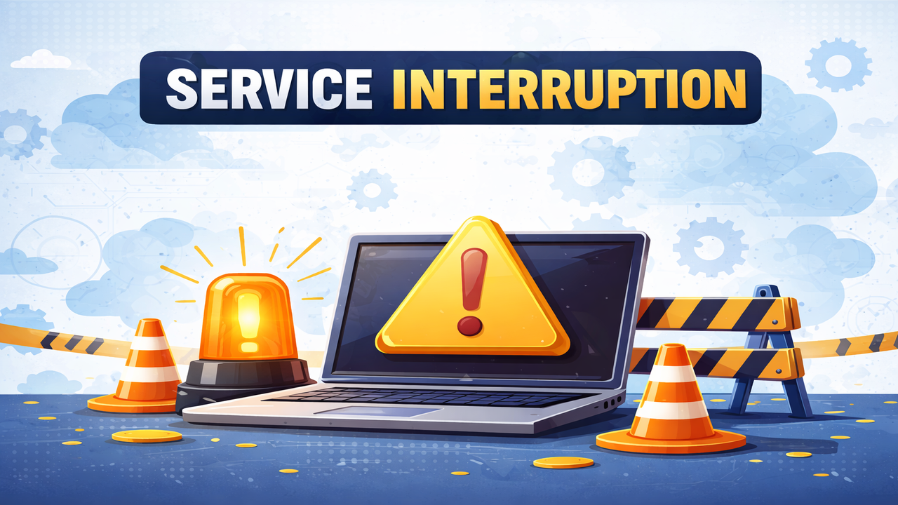 IT Service Interruptions 1/22/2026
